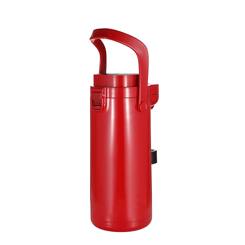 In Stock 2500ml Big Flask Coffee Dispenser Vacuum Insulated Airpot Thermos with Portable Handle