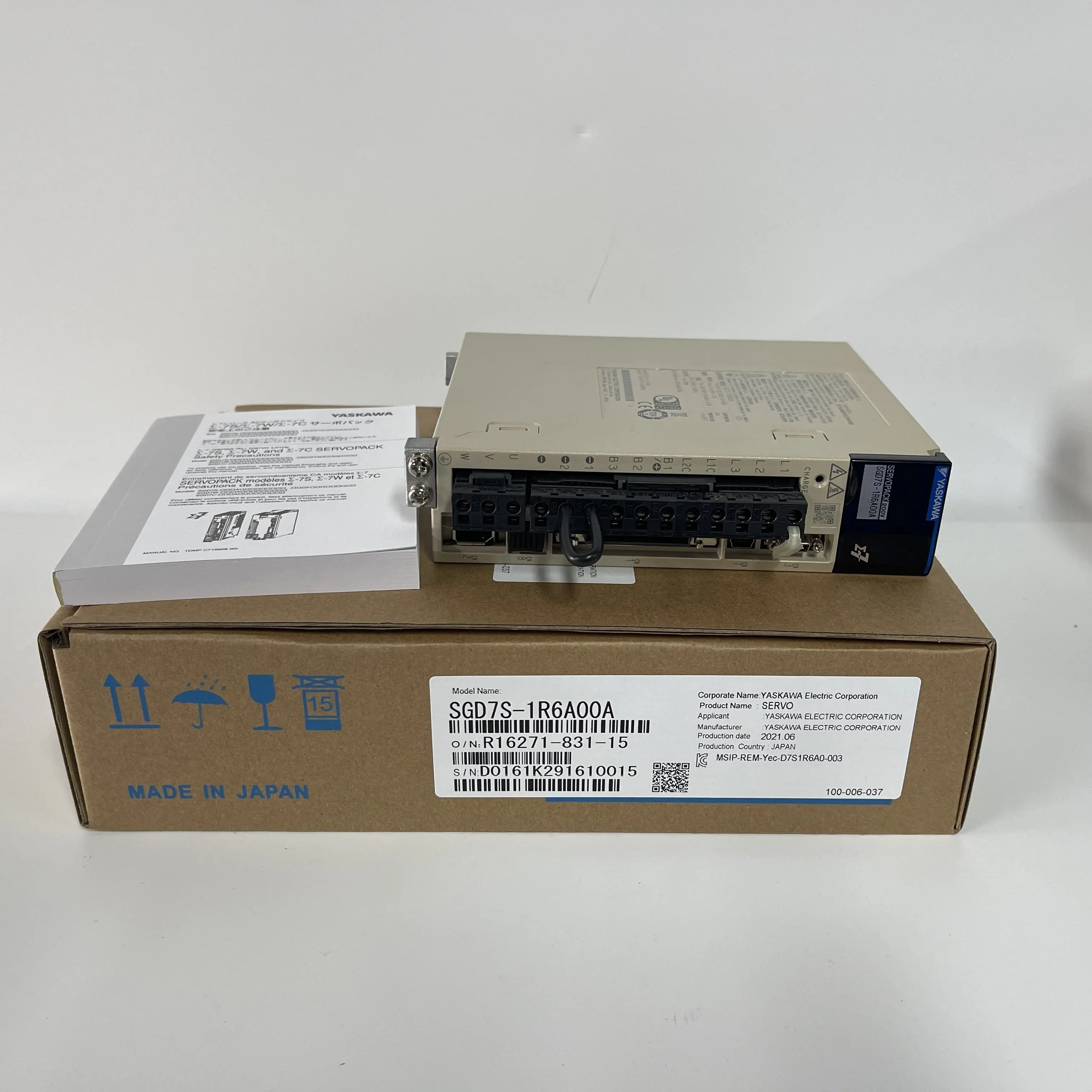 YASKAWA Servo Drive / SERVOPACK SGD7S-1R6A00A YASKAWA Servo Drive / SERVOPACK SGD7S-1R6A00A