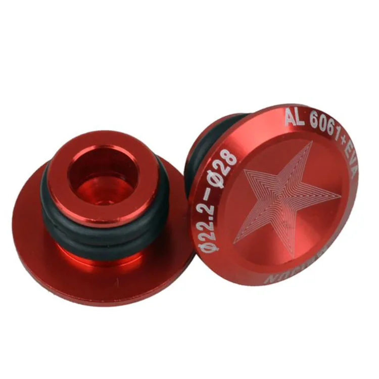 Велосипедное алюминиевое ручки шапочка для волос концевые