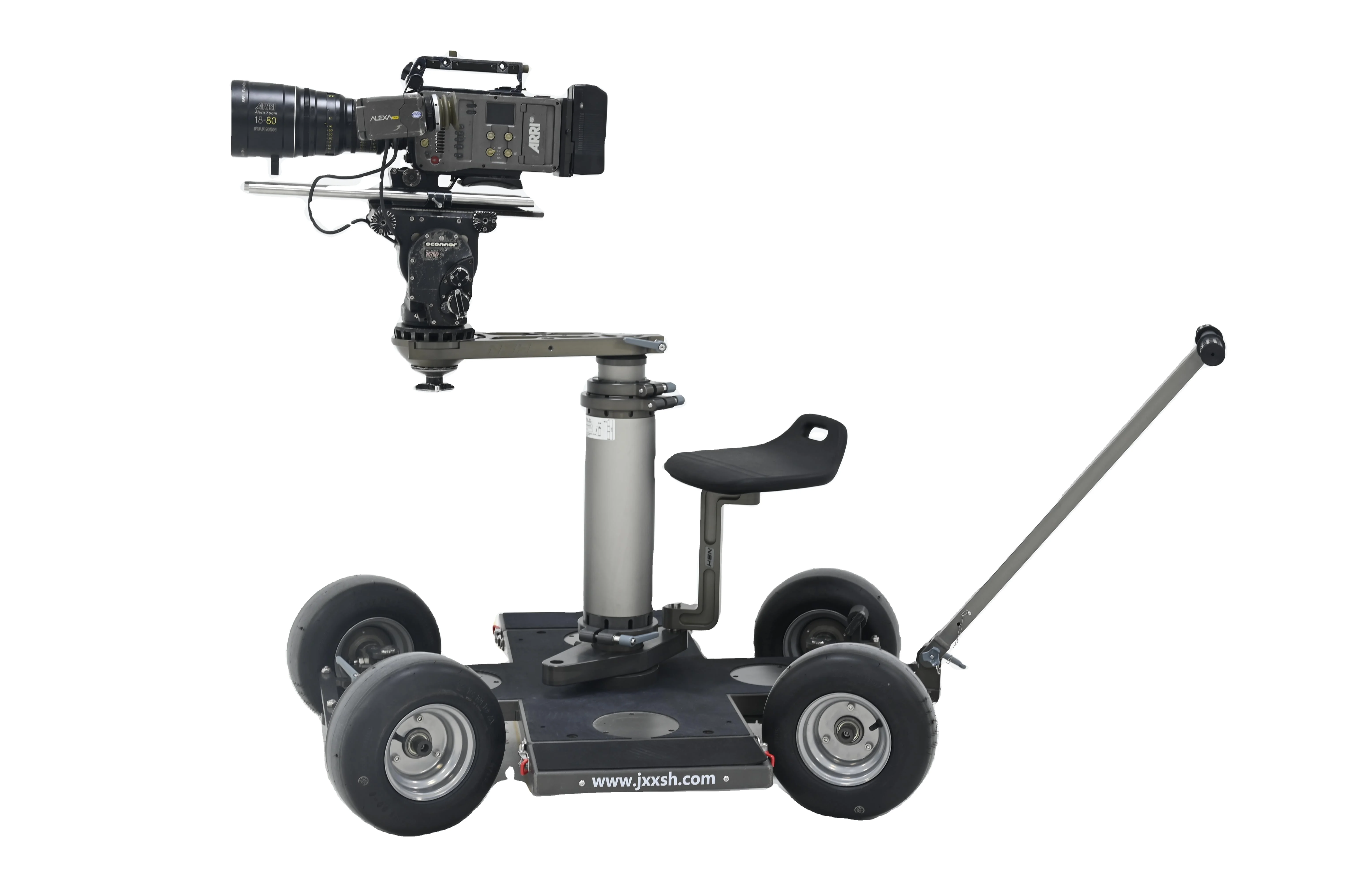 Vroomoto Slider per Fotocamera Motorizzato, Slider Video Elettrico [marca] con Binario da 60 Cm, Telecomando Wireless, 3 velocità, Carico Massimo 3 Kg, Piedini Regolabili in Lega CNC per