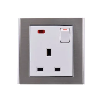 UK socket with switch multi wifi outlet