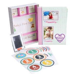 For Newborns, 64 Pgs, 8 3/4" X 11 1/4" Little Blessing Baby Memory Book First Year Journal Album