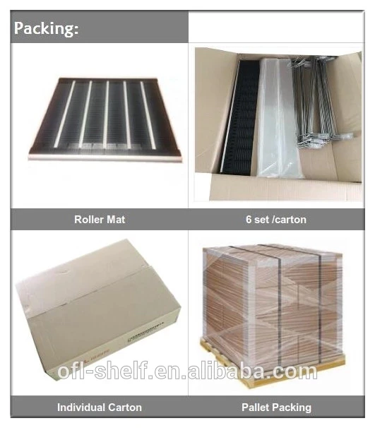 Supermarket Plastic Roller Shelf Cooler Shelf With Auto Front Shelf Dividers Buy Shelf