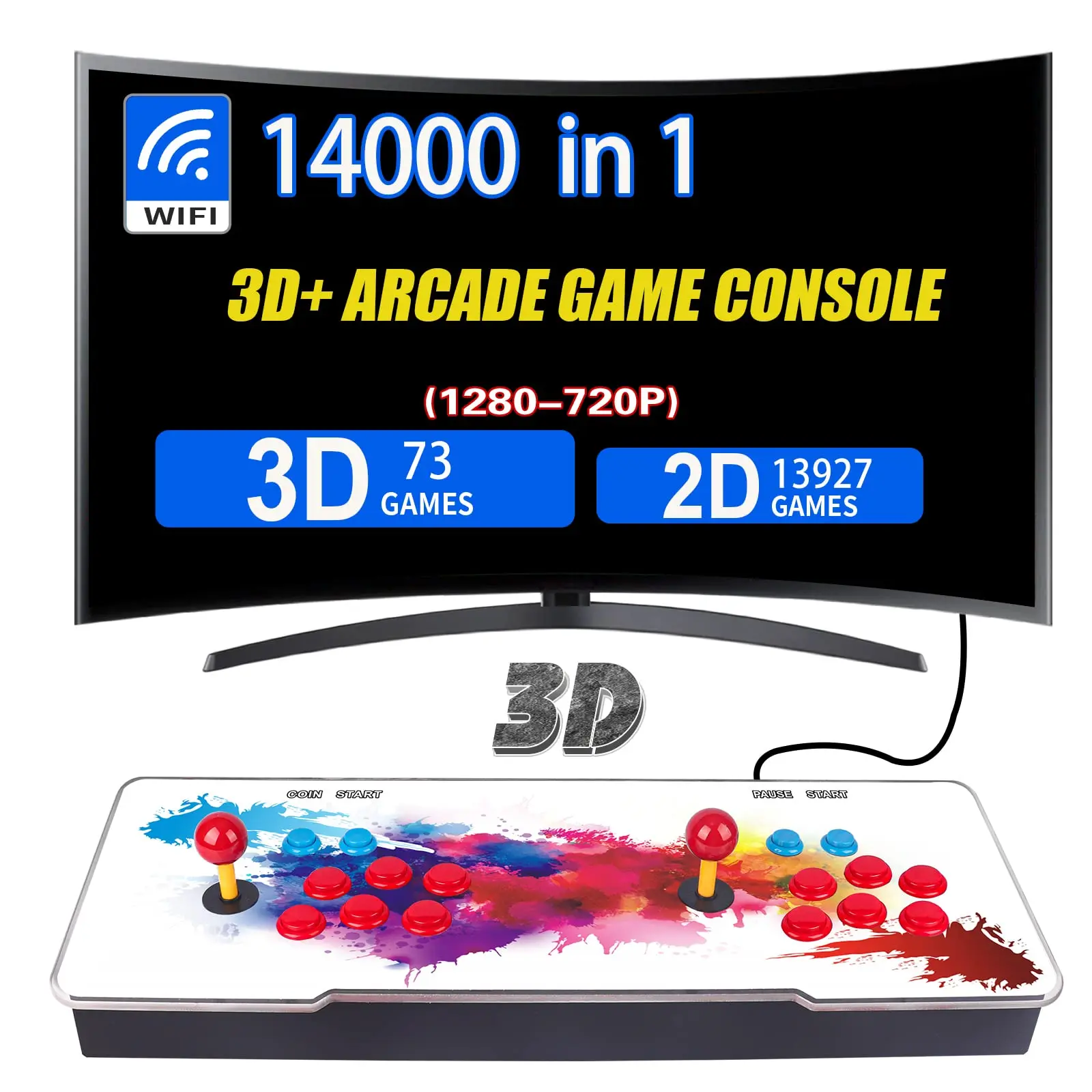 【バラ売り可】レジデント 8冊セット売り 10000 in 1 Wifi Pandora Box Arcade Double Rocker Game Machine