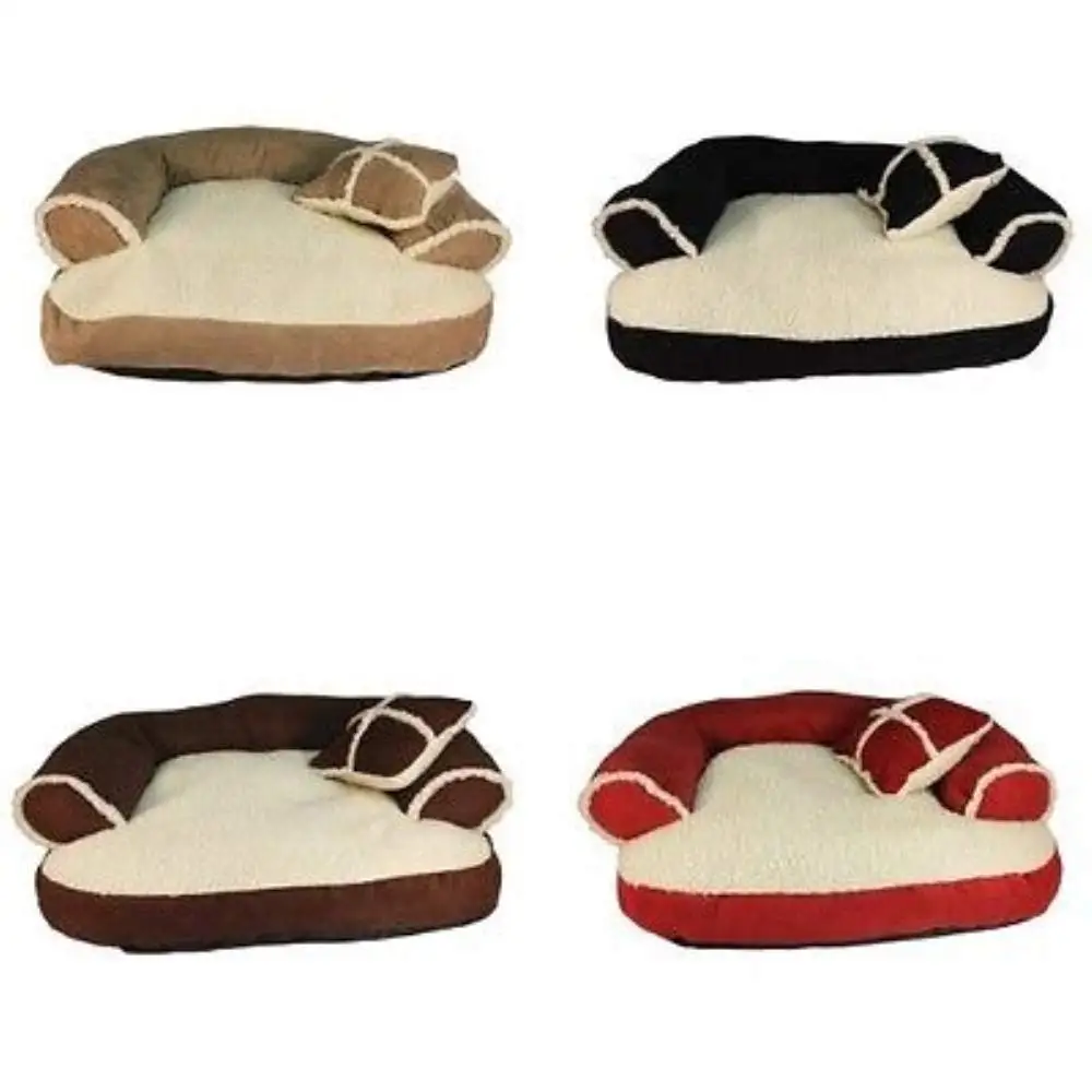 Petmate Aspen Pet Sofa Bed With Pillow For Comfort And Support One Size