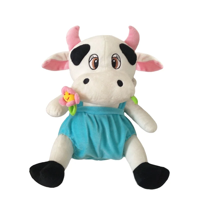 Plush Cow Toy with Sound
