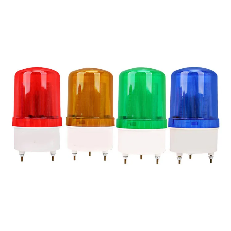 High Frequency Flashing Sound LED Beacon Industrial Safety Signal Light Rotating Siren Buzzer Emergency Traffic Warning Product