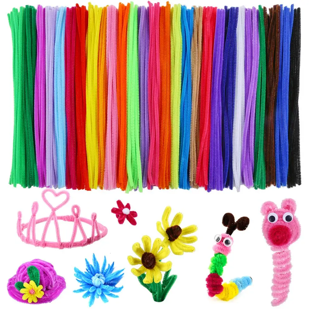 craft supplies wire pipe cleaners for