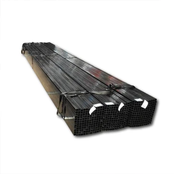 China factory hollow profile Q235 square metal annealed ERW technology black square carbon steel pipe