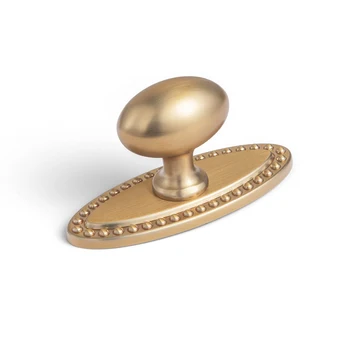 Customized Goo-Ki Single Hole Kitchen Knobs with Back Plate Multi Purpose Cabinet Hardware Wardrobe Dresser Drawer Pulls