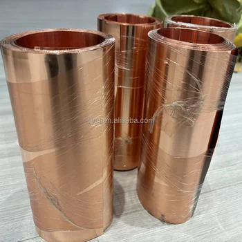Feuille De Cuivre Pur 0,5 Mm Épaisseur - Largeur 40 Mm Longueur 1000 Mm - Métal Pour Bricolage Et Projets Techniques