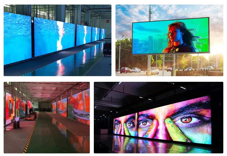Outdoor Poster Rental Price P6 Billboard Led Curved Flexible Panel Led Display Screen Led Wall