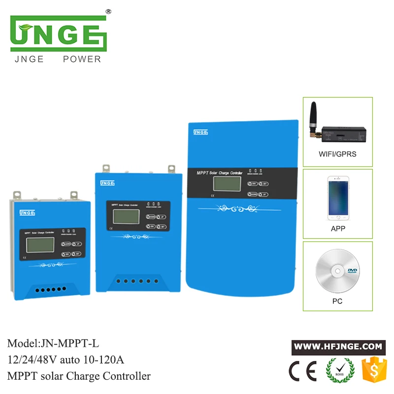 40A 50A MPPT Solar Charge Controller 60A