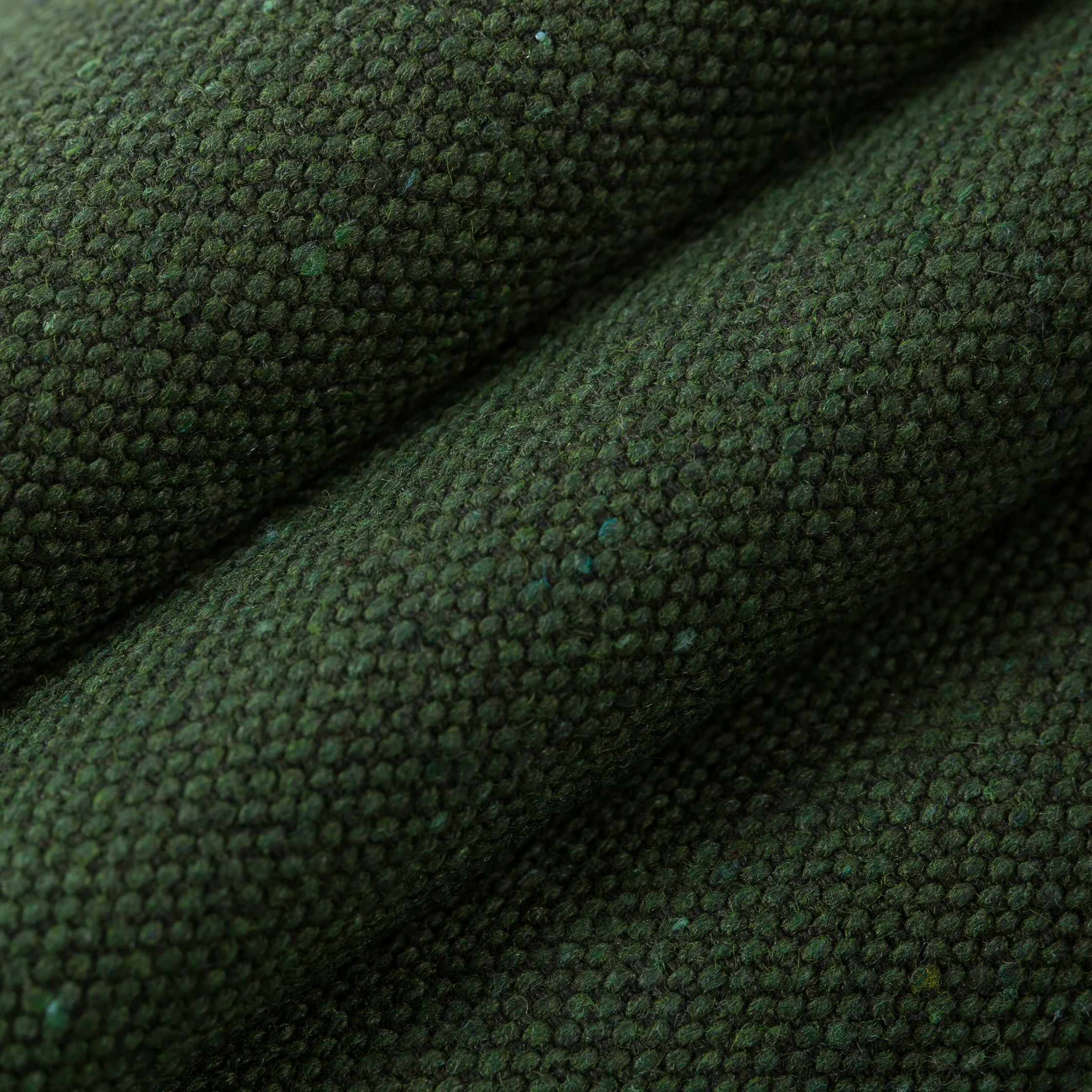 Heavy Duty Green Duck Polyester Canvas Tarpaulin Sheet for Truck Roof Covering