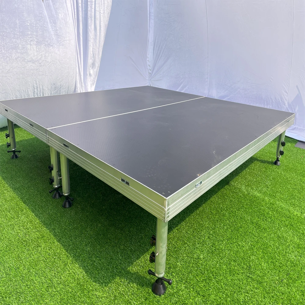 1x2m Easy Moving Choir Stage Platform and Riser for Wedding Decorations