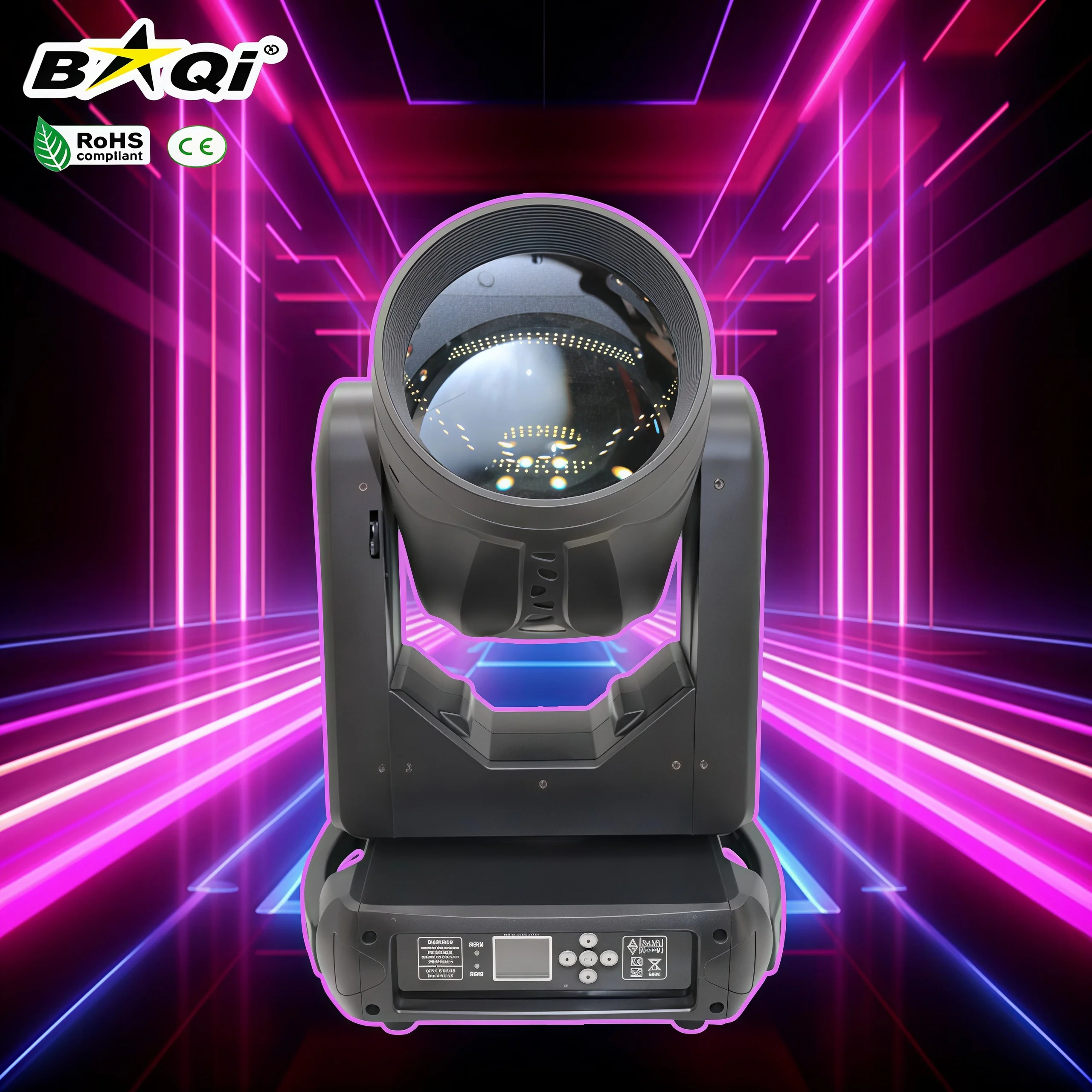 Mini 380W 3-Prism LED for Moving Head Beam Lights RGBW