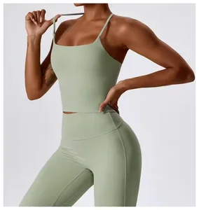 TOPKO Women's Lightweight Breathable Yoga Sports Bra Beautiful Back Vest for Running Fitness Solid Top