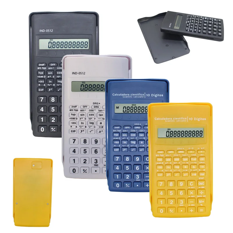 Elementary School Students' 10-digits Pocket 56 Kinds of Examination Digital Scientific Calculator