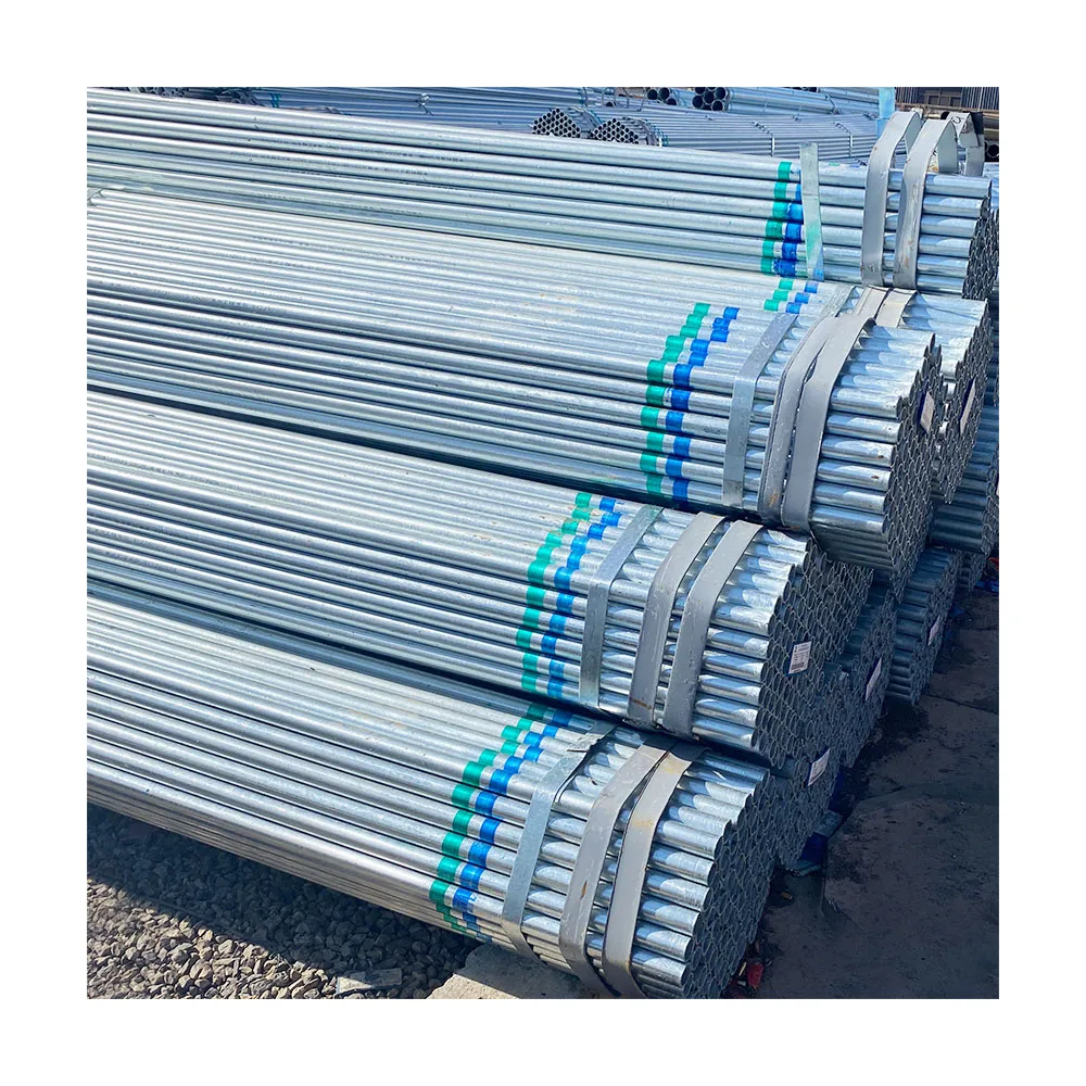Factory Direct Thin Gi Pipe DX51D DX52D Welded Galvanized Steel Pipe