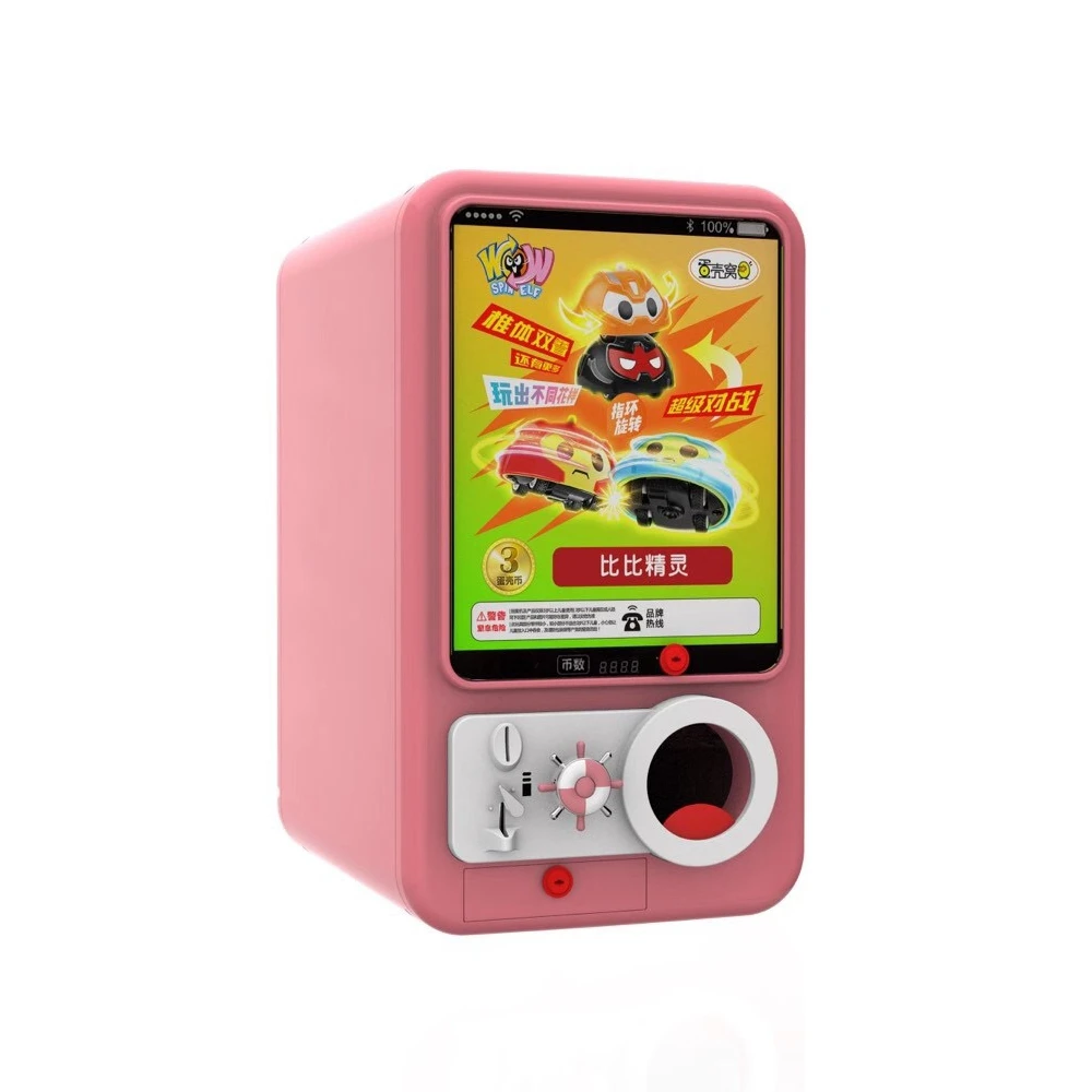 Высококачественный торговый автомат в виде капсул яиц для детей, развлекательный Игровой Автомат Gashapon с монетами для детей