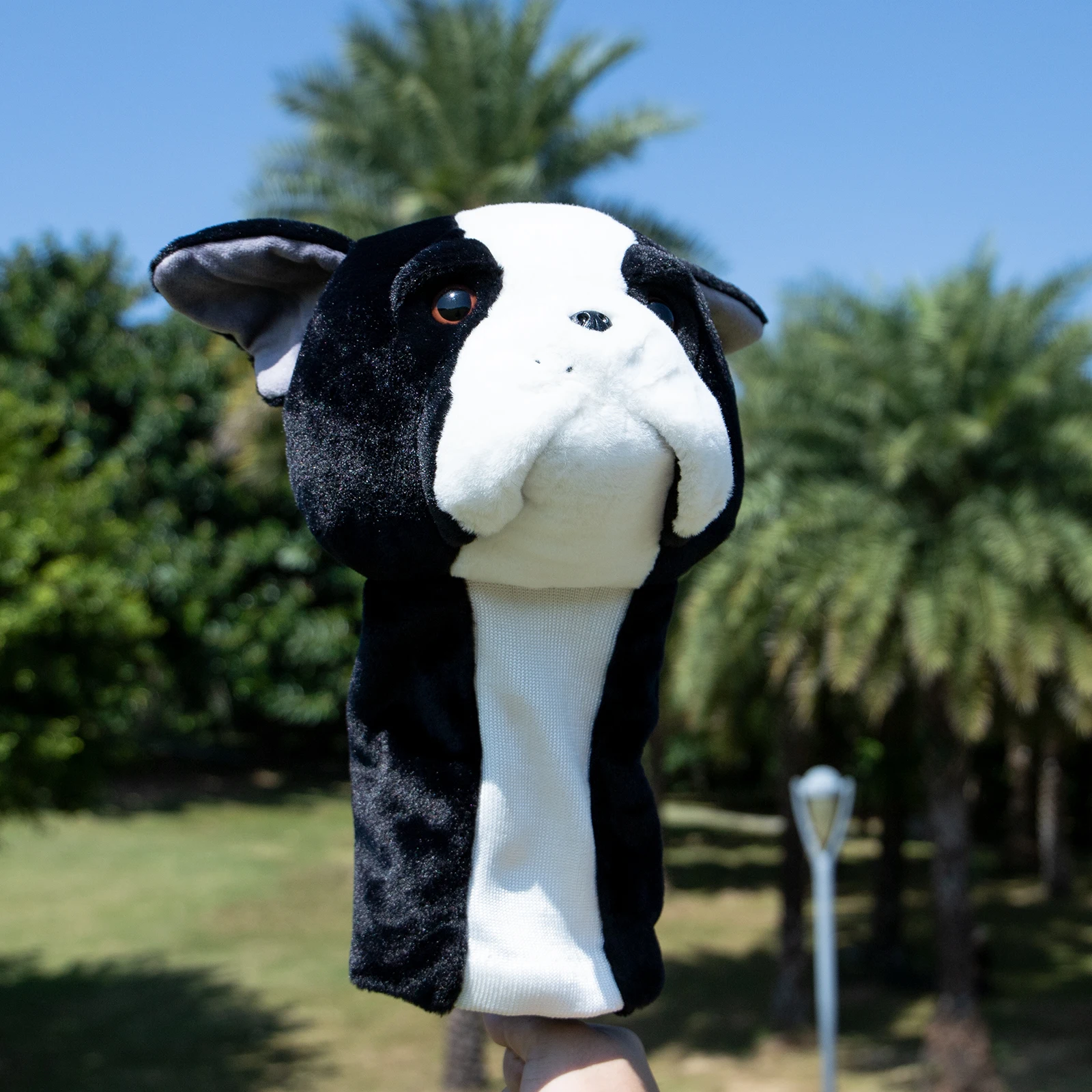 Custom Colorful Muppets Plush Animal Golf Club Driver Head Covers Funny Cute Golf Headcover