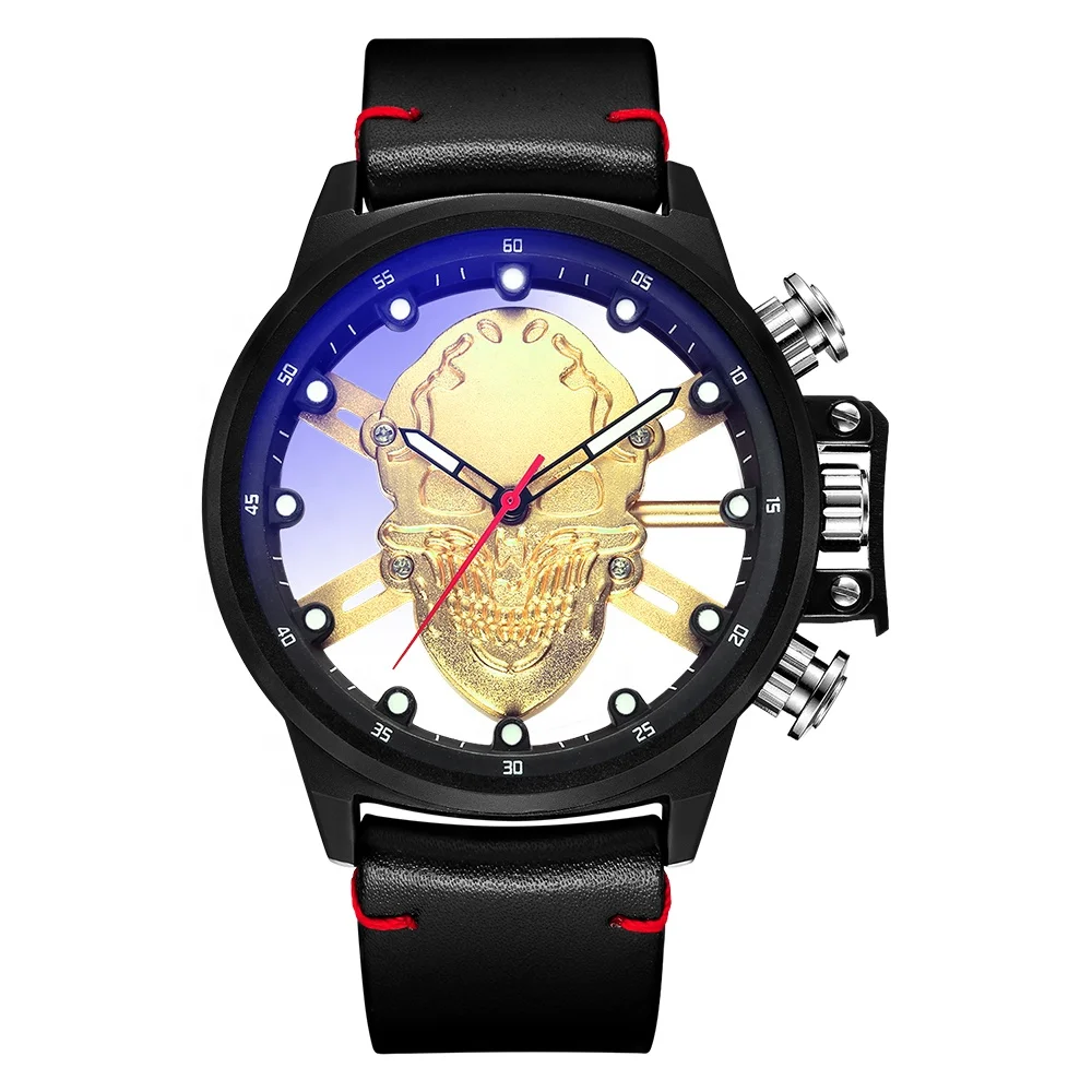 skull skeleton watch