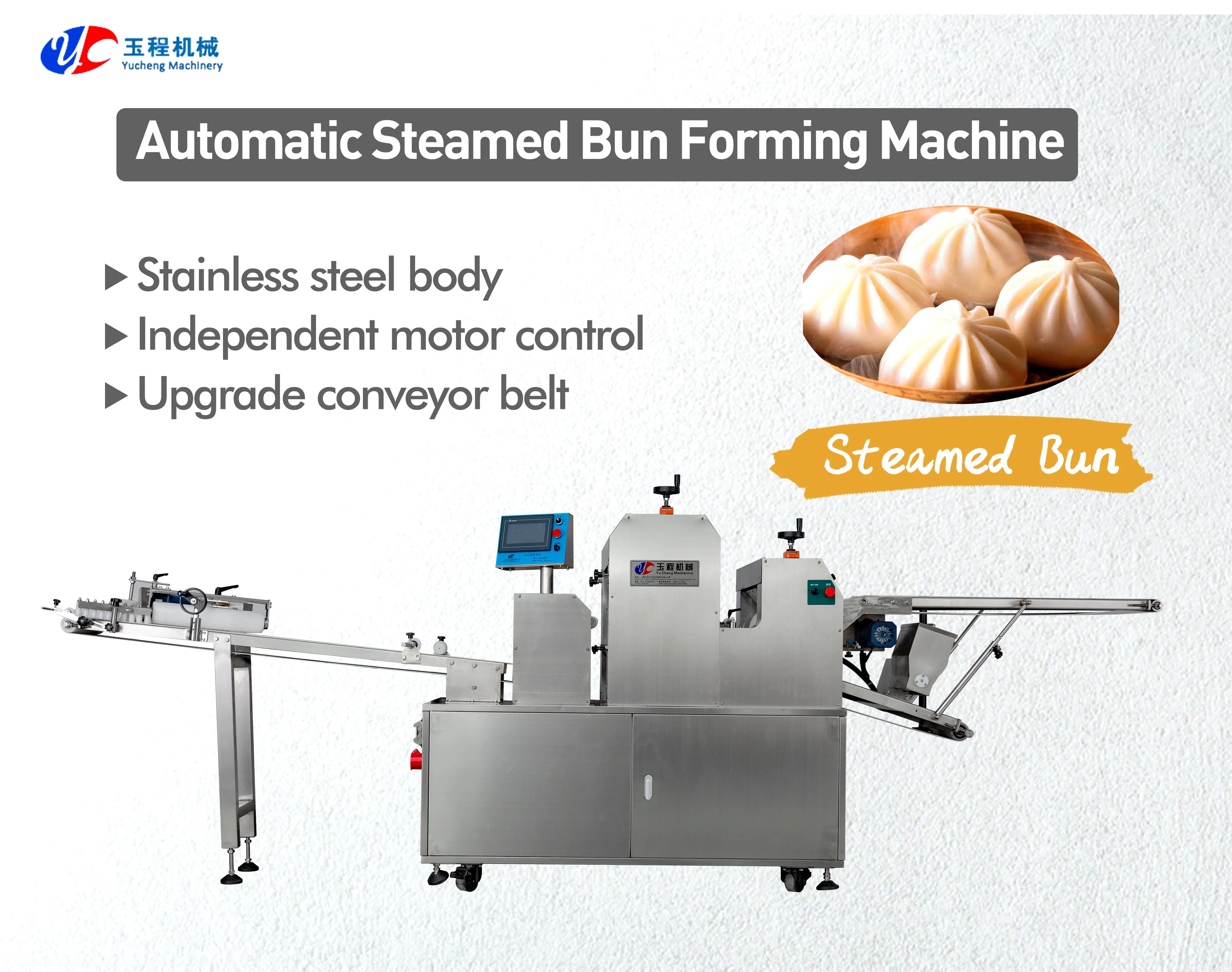 Baozi Chinese Bun Forming Machine Baozi Production Line Steam Bun Production Line Xiao long bao making machine supplier