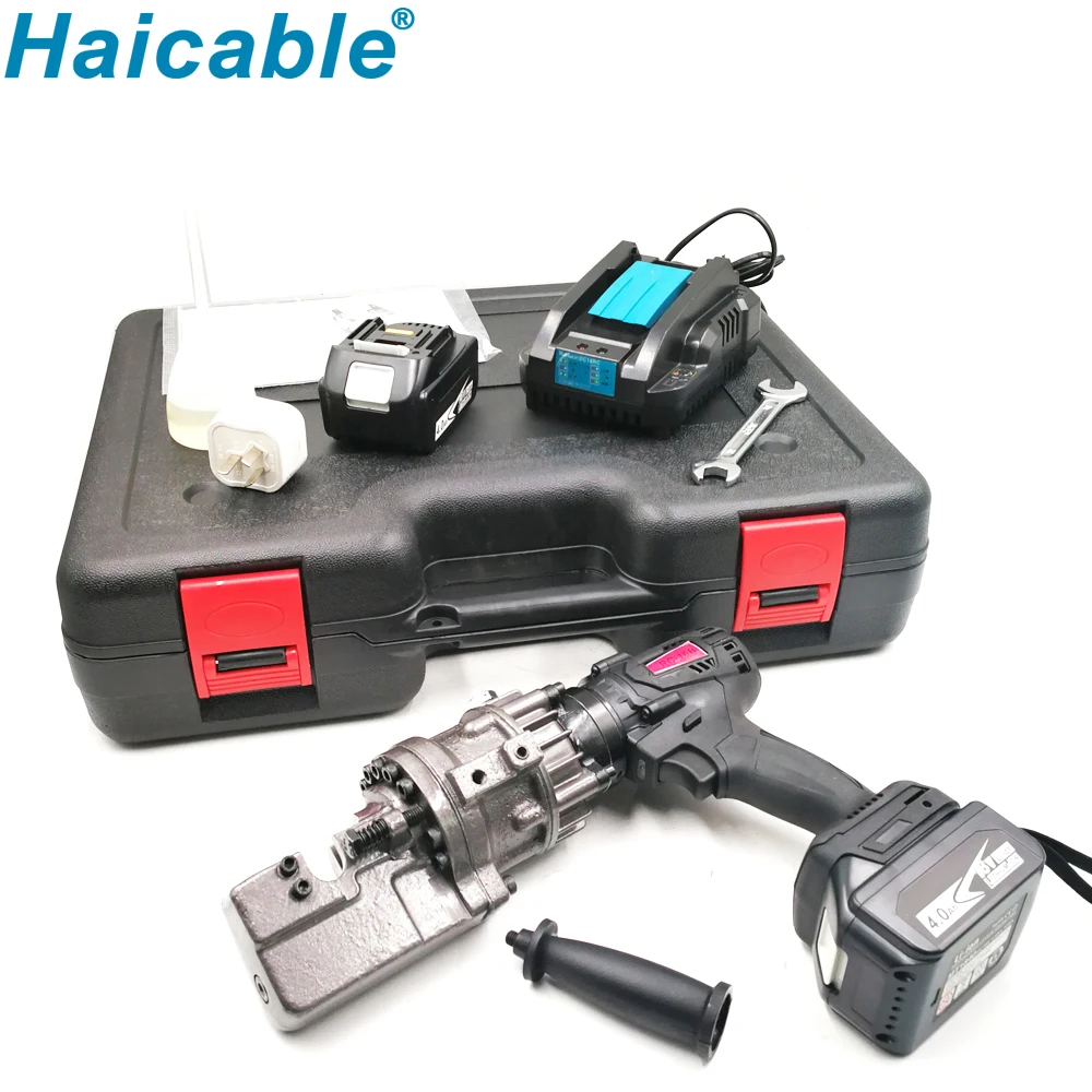 Hydraulic Cordless Rebar Cutter Manual Rc16b 18v Battery Powered 4