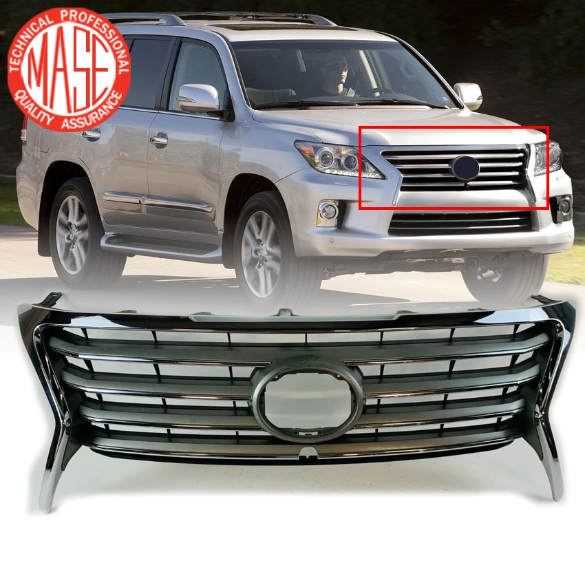 LX570フロントグリル FOR 2016-2020 LEXUS LX 570 FRONT GRILL COMPLETE SET 53112
