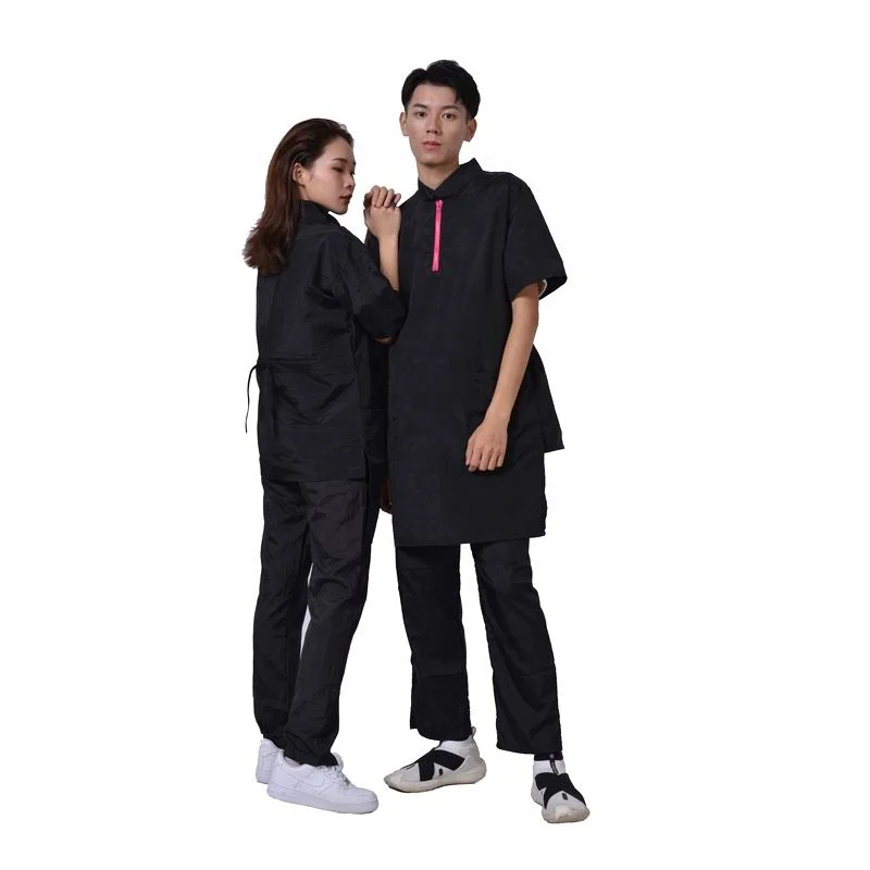 Новый дизайн, униформа для спа салона красоты, Антистатическая куртка с коротким рукавом, школьная форма