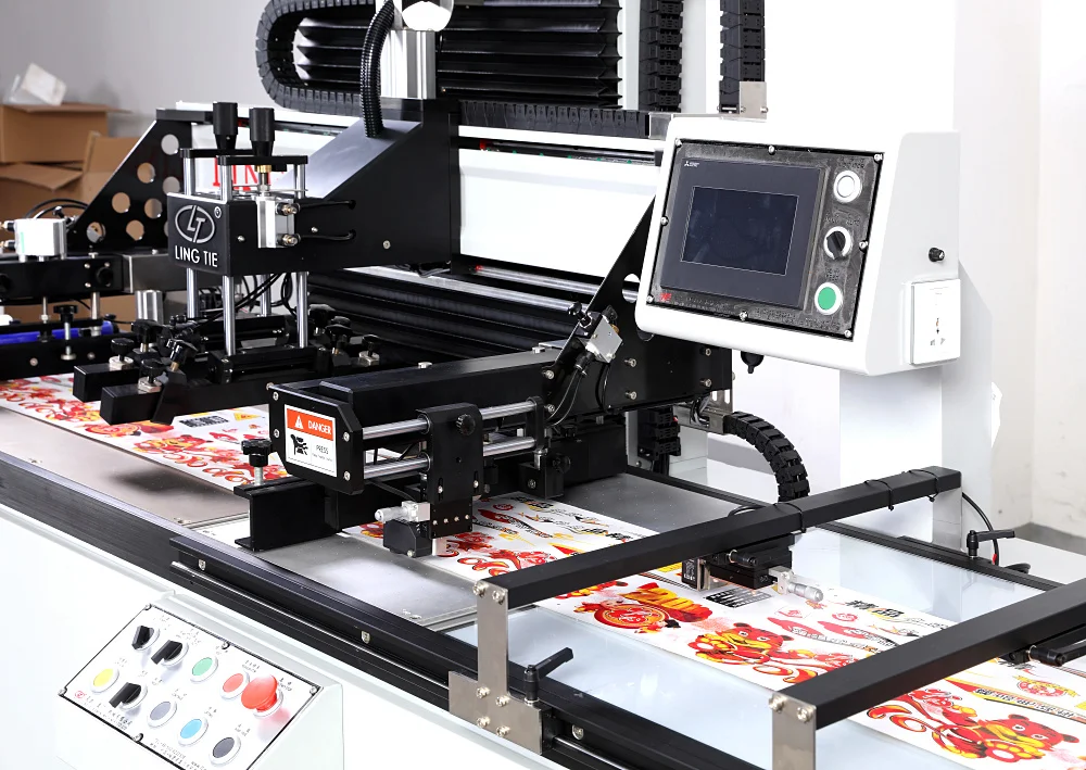 Automatic Roll to Roll Screen Printing Machine Silk Printer