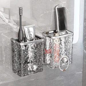 Modern Luxury Storage Box Wall-mounted Basket Home Organizing Tools Bathroom Items PET Material New