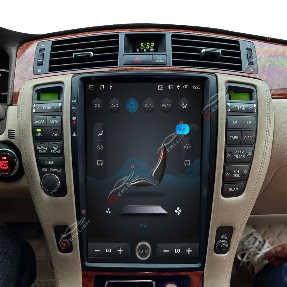 Gerllish Android Tesla Style Car Radio for Toyota Crown Athlete