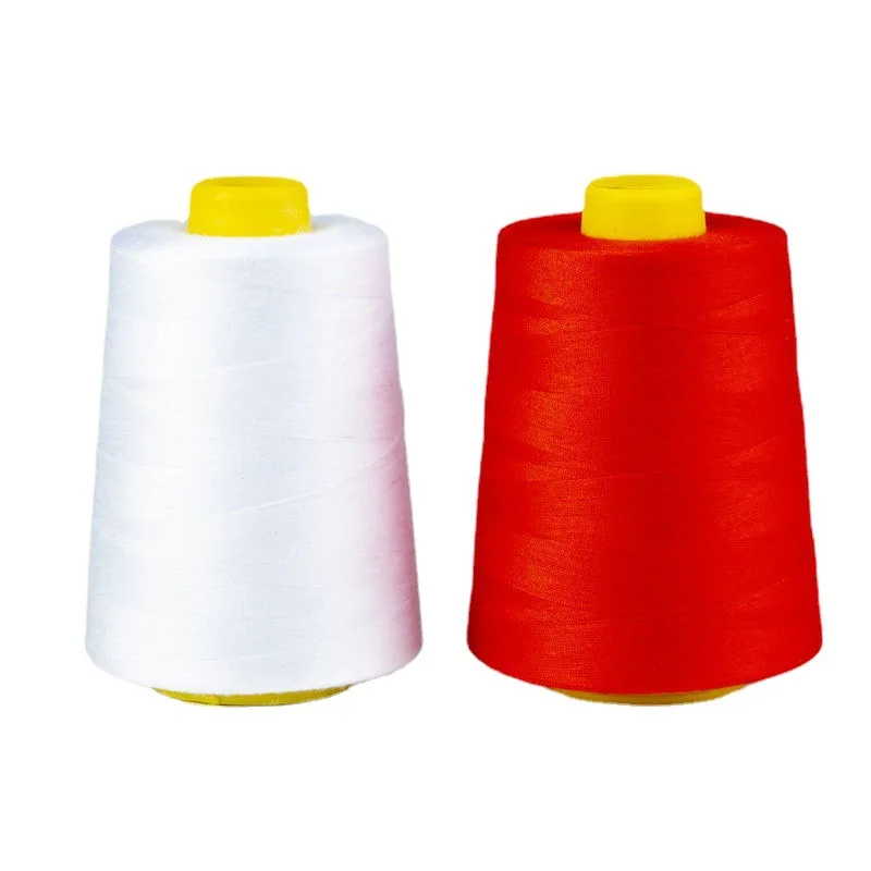 Multi Color 100% Polyester Sewing Threads High Tenacity Sewing Threads 40/2 40s/2 402 Yards