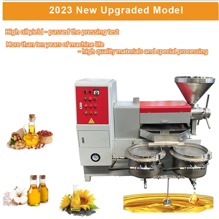 2023 The Best Hydraulique Grain Macadamia Walnut Oil Press Machine For