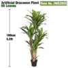 Pianta Artificiale Dracaena 160 cm 5,2 ft 66 Foglie