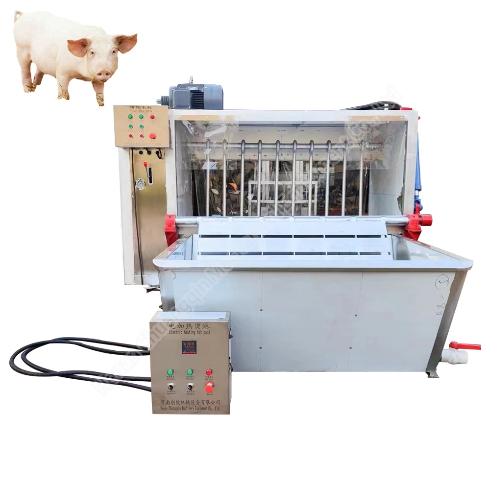 Machine to Remove Pig Hair Pig Slaughterhouse Electric Chicken Plucker Machine