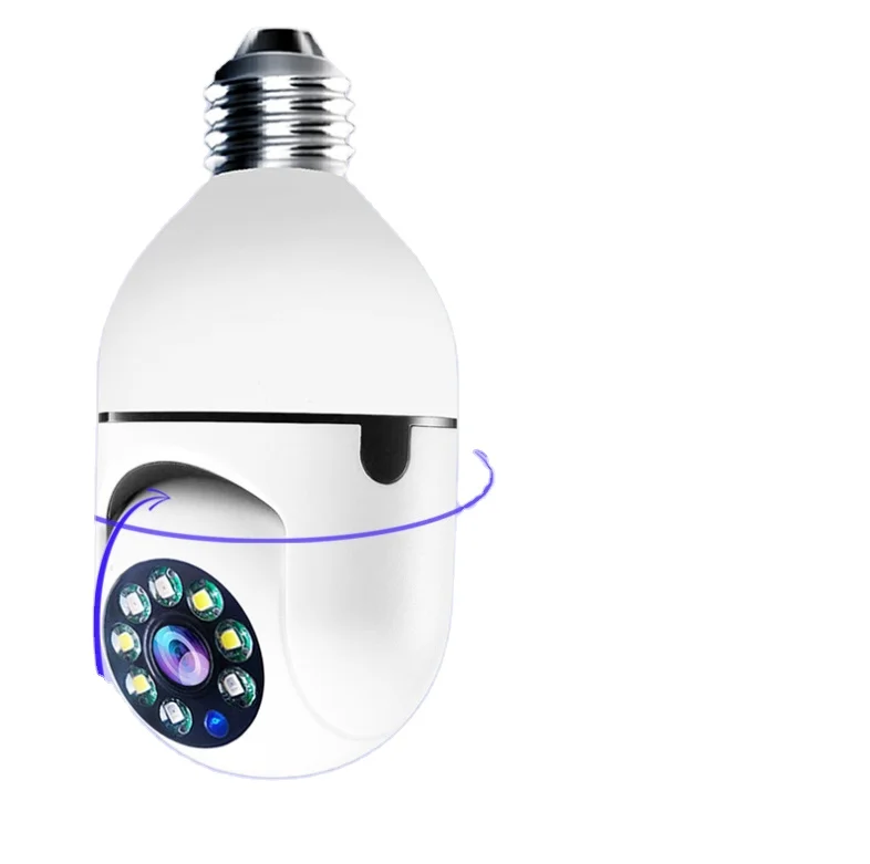 1080p light bulb camera