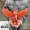 Láser rojo de gran tamaño.
