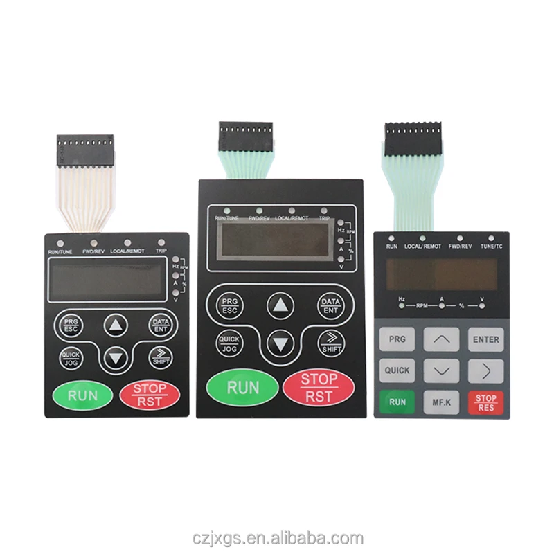 Custom Embossed Inverter Film Switch Button Keypads & Keyboards ...