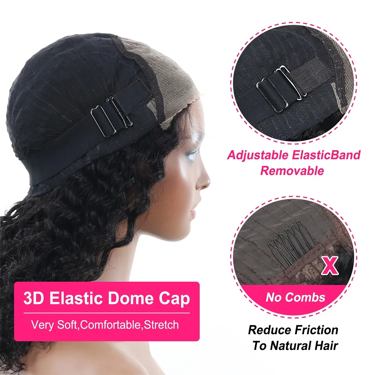 7x6 Wear And Go Bob-parykker for kvinner Ekte hår Dypbølget blonder foran Parykk Kort Bob-lukking Parykk Remy-hår Limfri parykk 250 tetthet_voghion.com