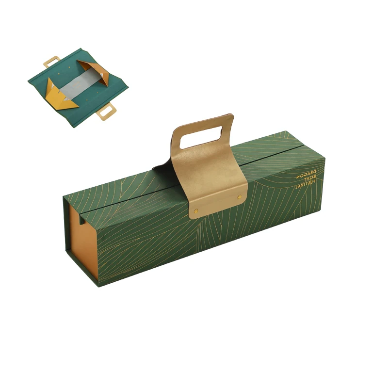 Source Wholesale Price High Luxury Custom Mooncake Packaging Box With  Handle on m.