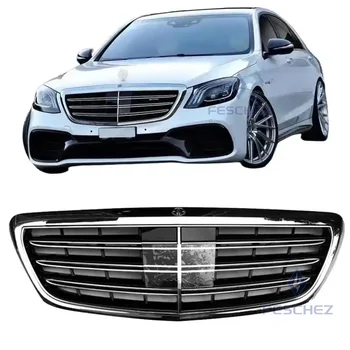 Hot Sale Bumper Honeycomb Grill Grille Mesh For Mercedes Benz S Class W222 S63 S65 2014-2016