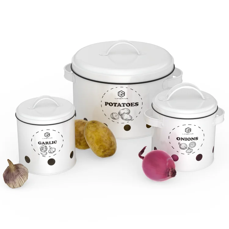 Custom Potato And Onion Storage Bin Food Storage Bin For Potato And
