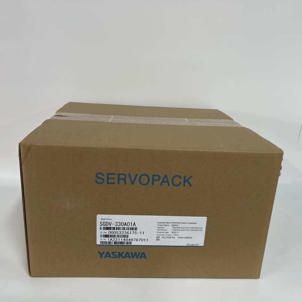 Yaskawa Servo Drive (Servopack) SGDV-330A01A Yaskawa Servo Drive (Servopack) SGDV-330A01A