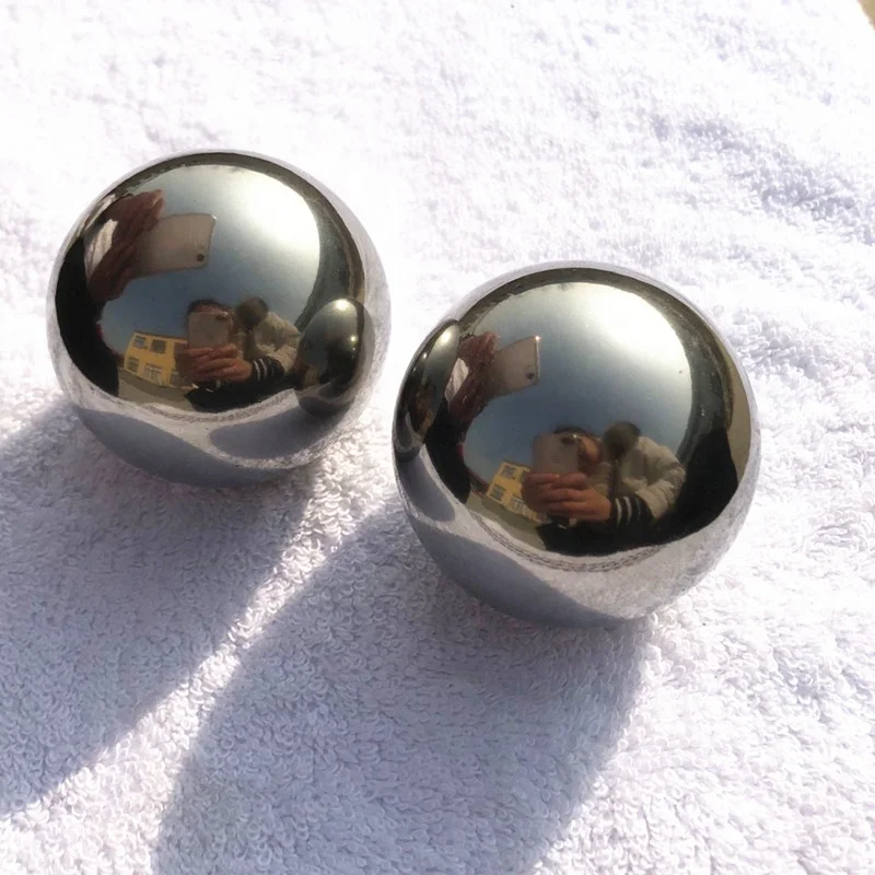5x BC Precision 1-1/16" Premium Mirror Finish Chrome Steel Replacement Pinballs (Made In USA)