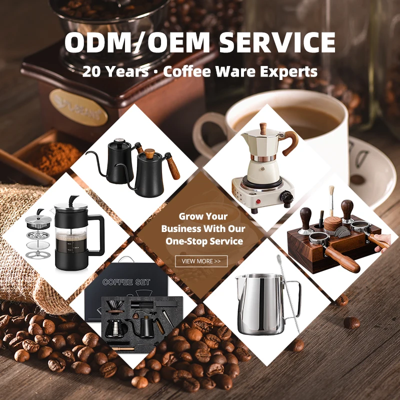 Kingze Custom Logo 2 in 1 Aluminum Mocha Pot Stovetop Coffee Kettle Teapot Italian Style Cafetera Moka Pot Espresso Maker
