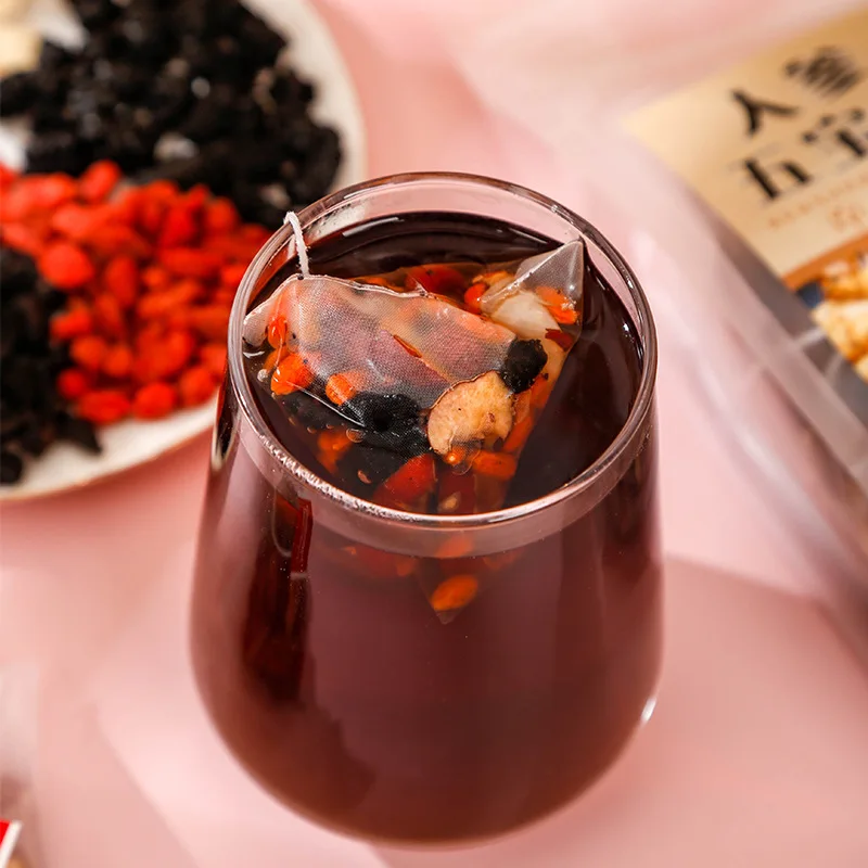 TZ04 OEM Five Treasure Tea Energy Herbal Tea  Honeymoon Herbal Tea Mix for Healthy Liver