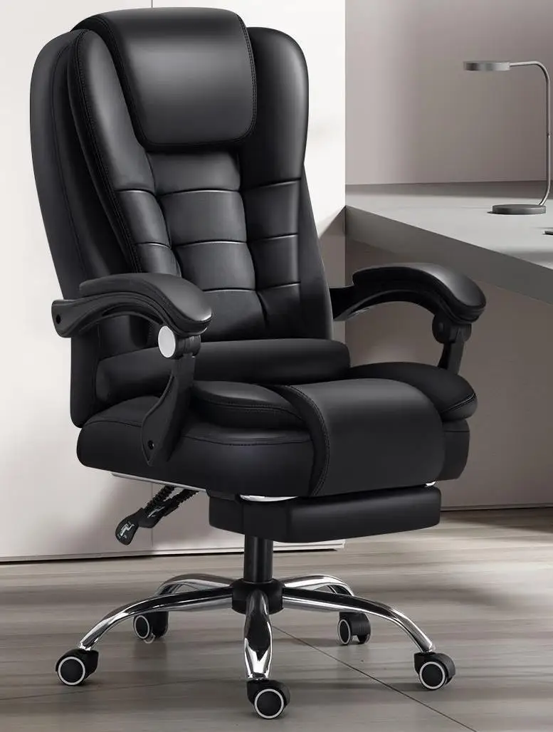 High Back Executive Pu Leather Lift Swivel Office Chair - Buy Leather ...