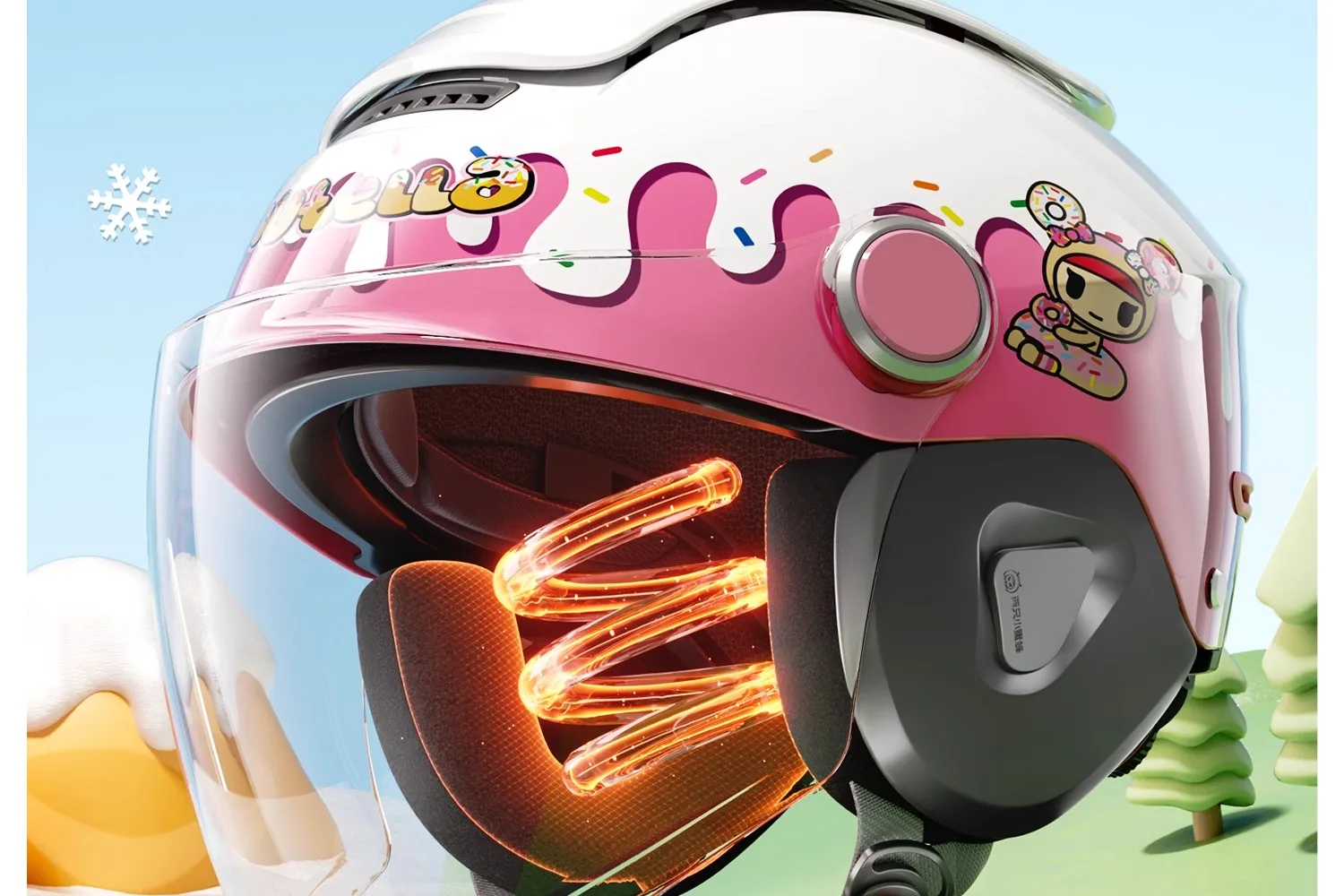 bike helmet hello kitty Bell 7074672 3D Ears & Bow Toddler Helmet,Toddler (3-5 yrs.): Buy Online at Best Price in UAE Target Age (approximate) Tataway Hello Kitty Easy Bike